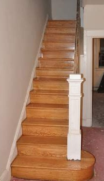 hardwood stairways