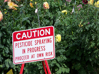 Pesticide Warning Spray - Pesticide Use in Your Home